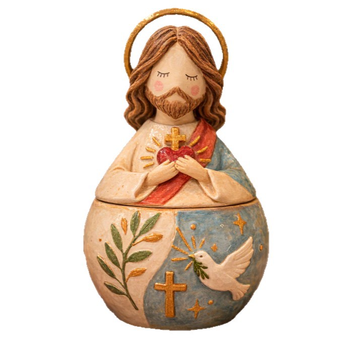 Shining Light Doll - Sacred Heart Of Jesus