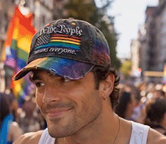 Rainbow Pride Art Print Cap