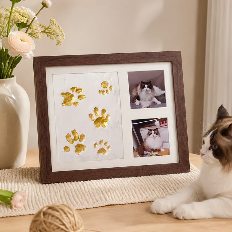 Paw Print Keepsake Frame — A Little Paw Print, A Lifetime Of Love