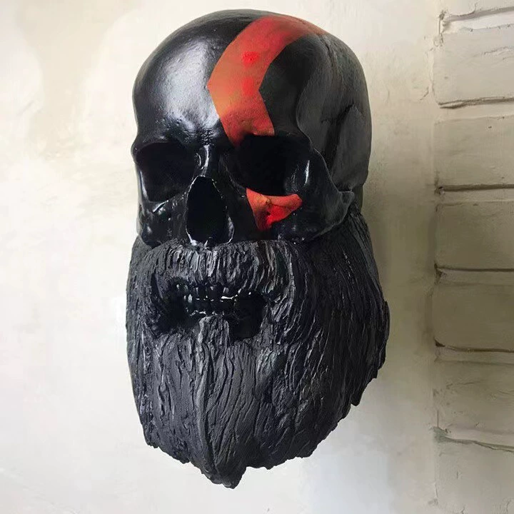 ☠️🏴‍☠️Skull holder for motorcycle helmet and jacket