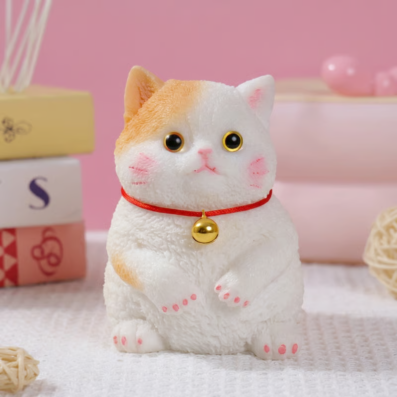 Cute Cat Squishy Toy – Soft Sensory Squeeze Toy for Stress Relief, Relaxation & Everyday Fun