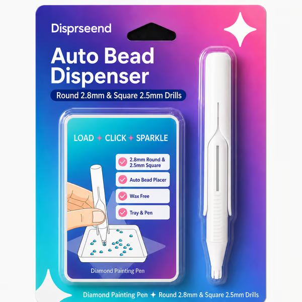 💎 Automatic Diamond Painting Bead dispenser - 🔥Buy 2 Get 20% OFF & Free Shipping