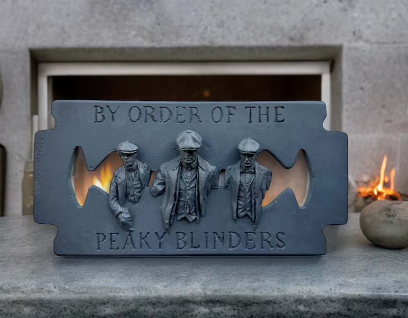 Peaky Blinders Razor Blade 3D Printed Decor