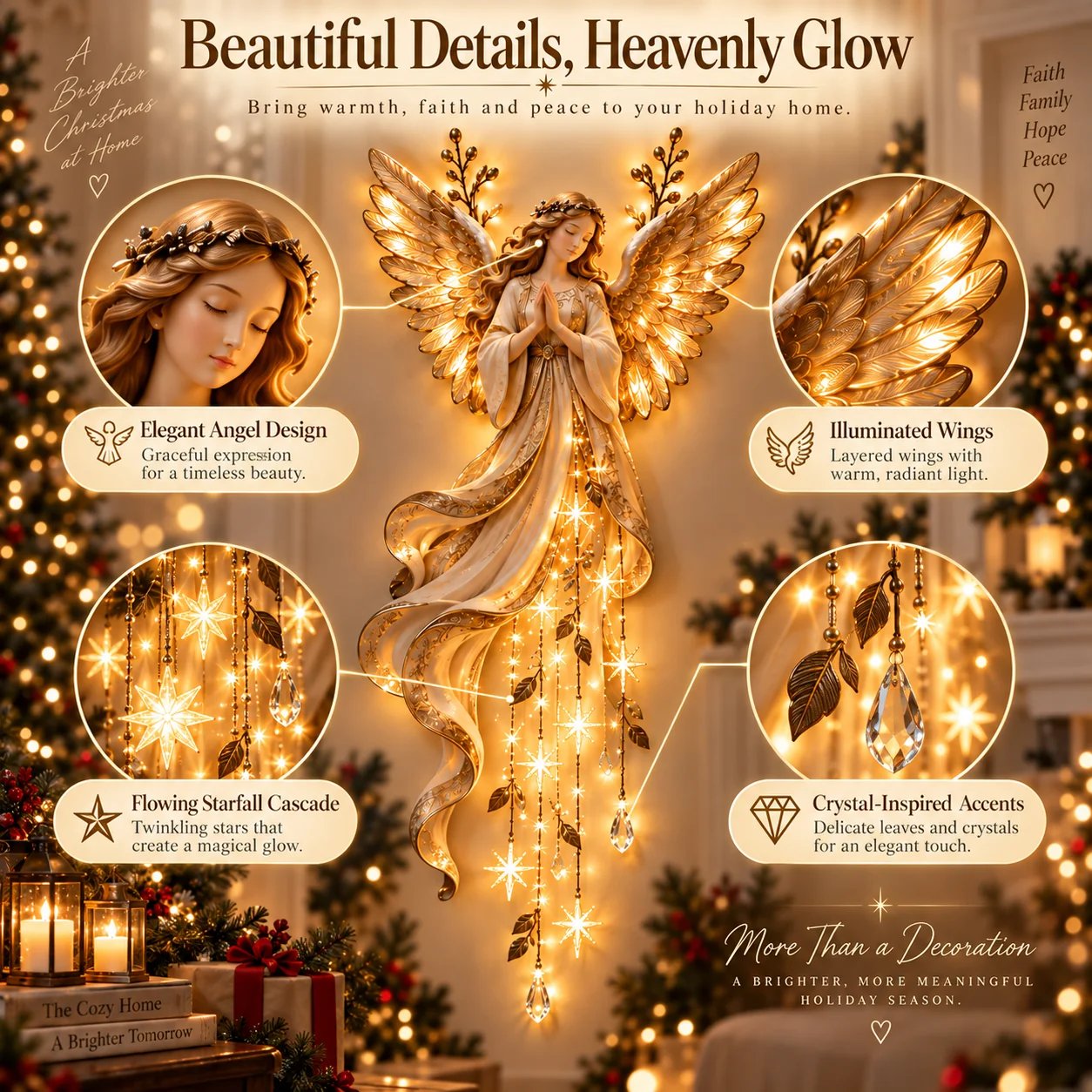 Guardian Angel Starfall Cascade close-up details