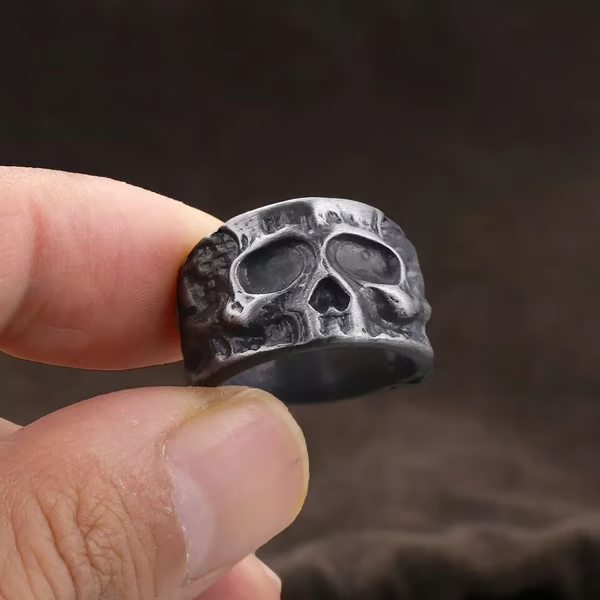 💀Memento Mori Skull Ring