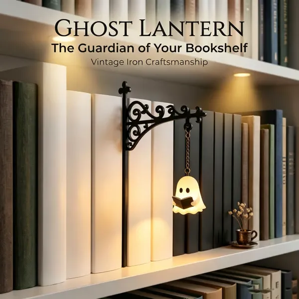 📚 Where Every Shelf Tells a Story——Halloween Edition Library Shelf Lanterns