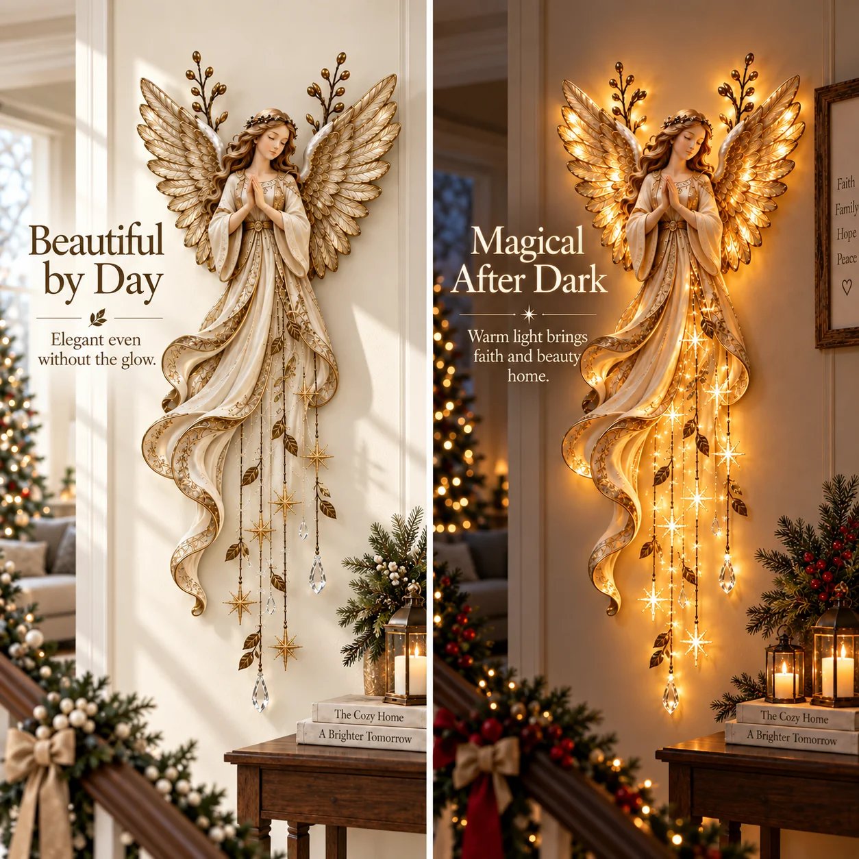 Guardian Angel Starfall Cascade day and night comparison