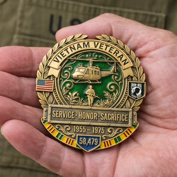 🦅LAST DAY 49% OFF - 🎖️Vietnam Veteran Honor Commemorative Pin