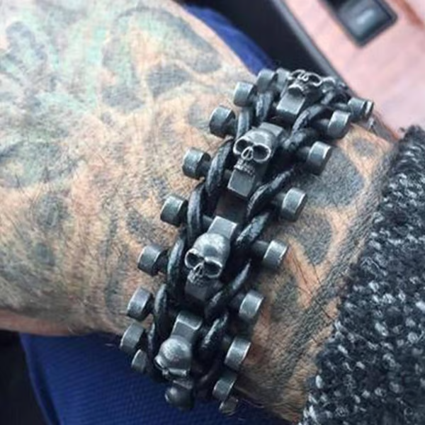🔥Skeleton Chain Buckle Bracelet