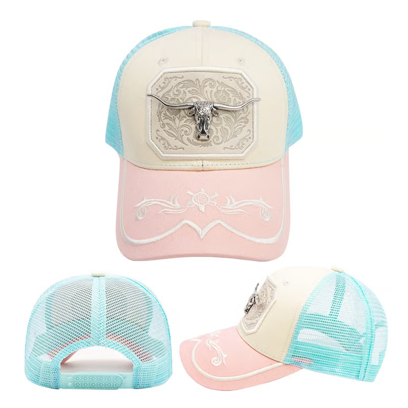 🤠 Pink Western Hat – Classic Yellowstone-Inspired Cowboy Hat with Bull Pin 🐂✨ - Pink-Women's / Bull pin / Adjustable (one size fits all)