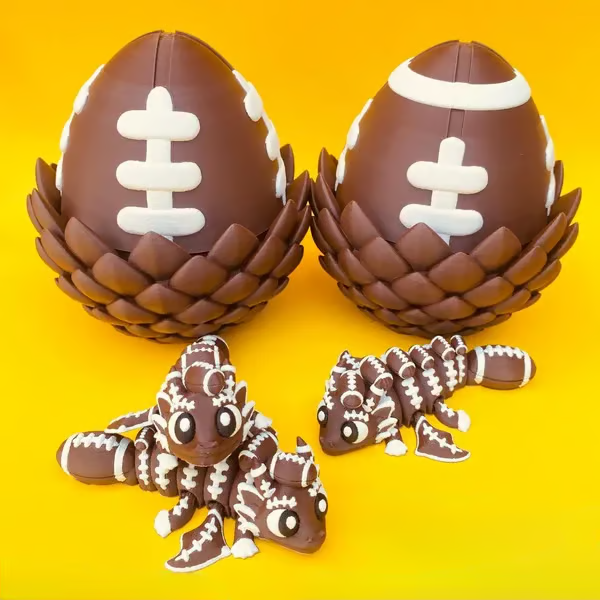 🔥LAST DAY 49% OFF-⚾ Flexi Baseball Dragons & Egg: Winged Dragon Fidget Toy