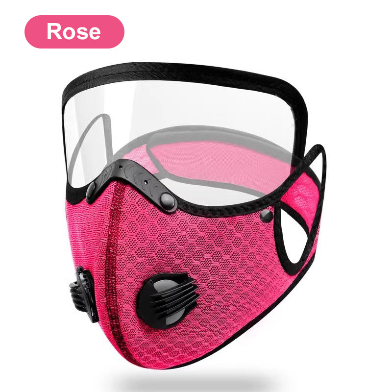 🏍️40% OFF! ✨ Windproof Motorcycle Mask & Goggles – Anti-UV, 5-Layer Filter, Adjustable 🔧