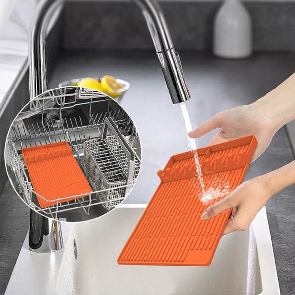 🌞Summer Sale 49% OFF🔥Silicone Grill Tools Mat with Drip Pad
