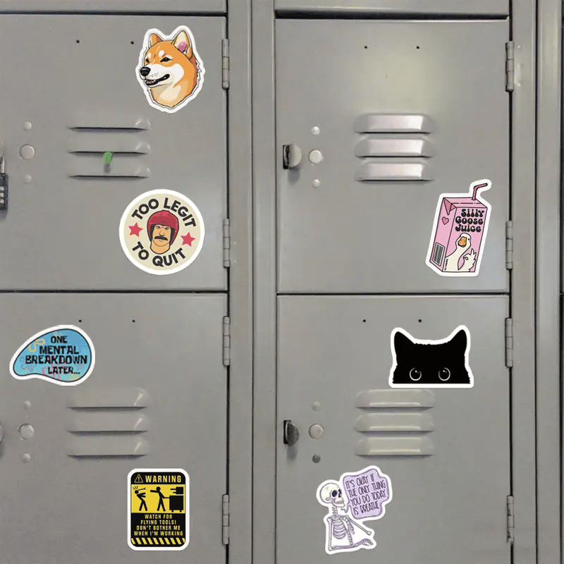 🔥💡130PCS Funny Saying Sticker Pack - Snarky, Sarcastic Bold Humor Vinyl Waterproof Meme stickers for laptop-LuvMyGift.com
