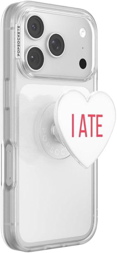 PopSockets Phone Grip for MagSafe, Magnetic Holder, Phone Stand, Heart