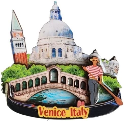 Wooden Refrigerator Magnet Travel Souvenir 