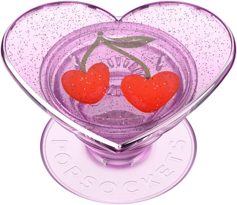 PopSockets Phone Grip for MagSafe, Magnetic Holder, Phone Stand, Heart