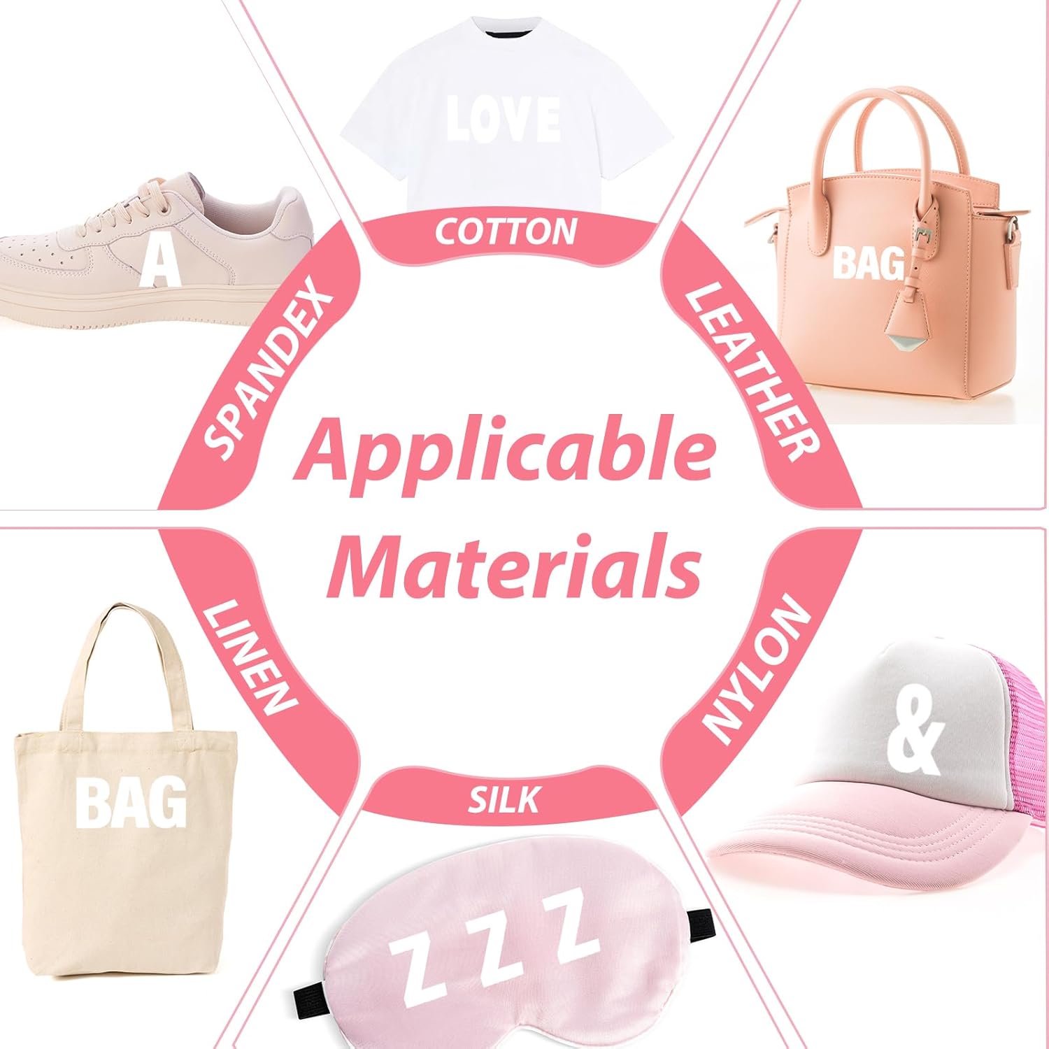 5 Sheets 215 Pieces Iron on Letters and Numbers for Clothing