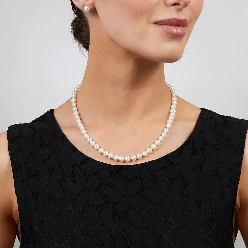 Fashionable Freshwater Pearls Jewelry Set for Women