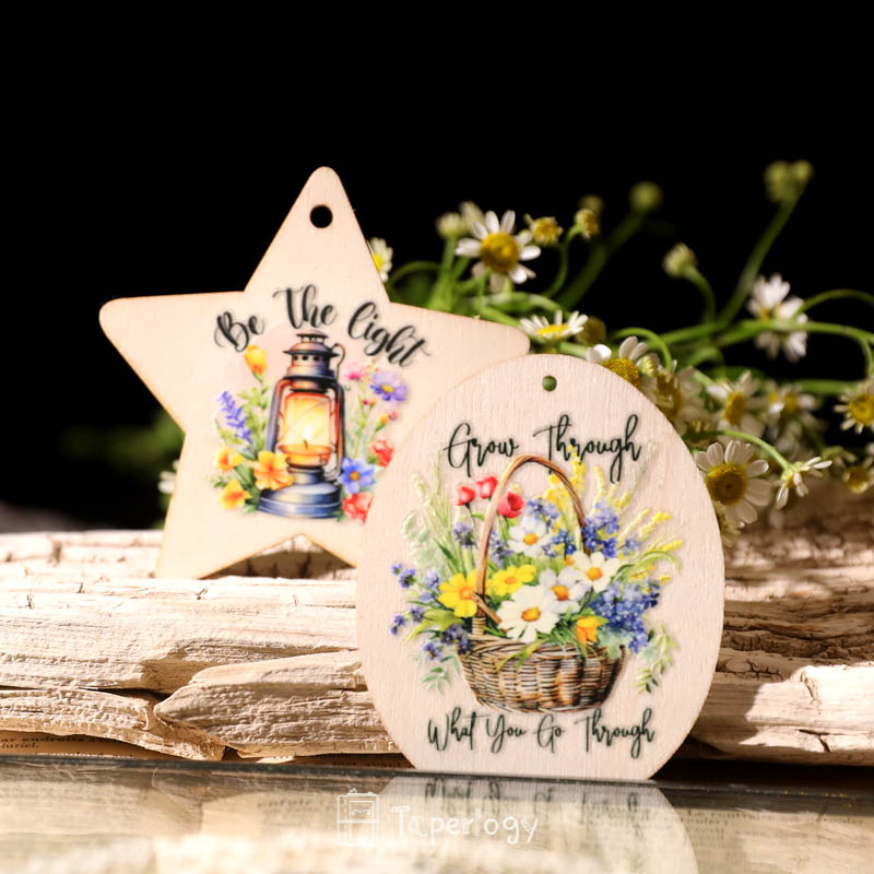 Tona Butterfly Affirmations Crystal Rub-on Stickers