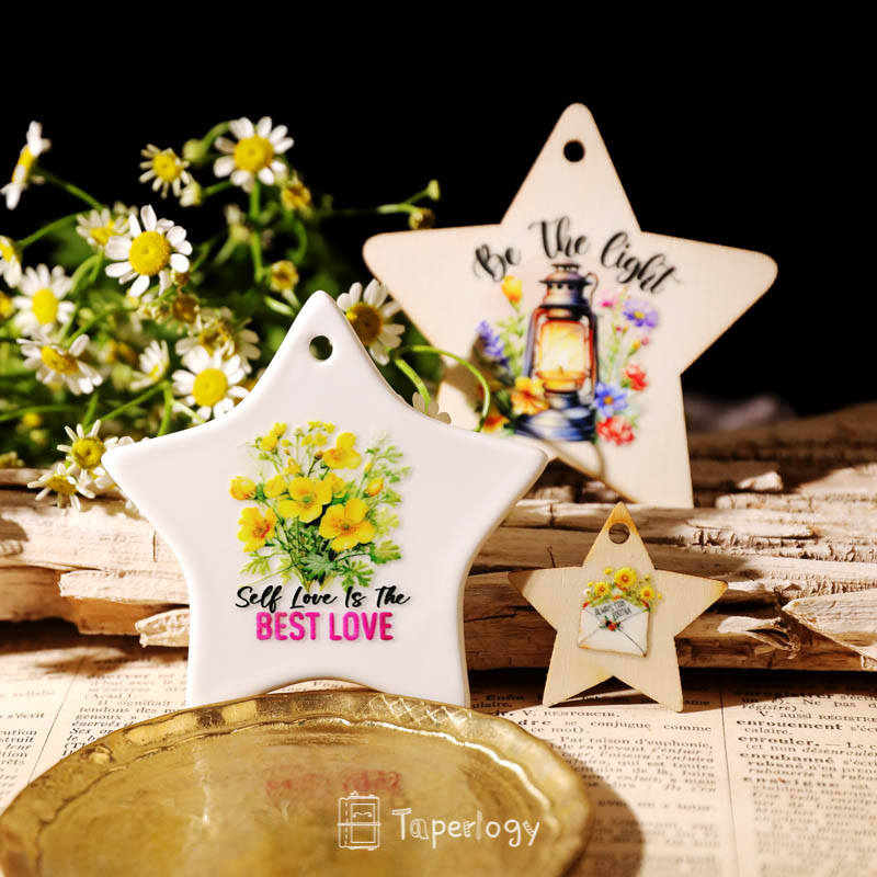Tona Butterfly Affirmations Crystal Rub-on Stickers