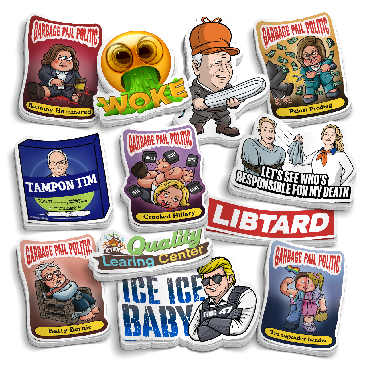 The Lib Sticker Pack