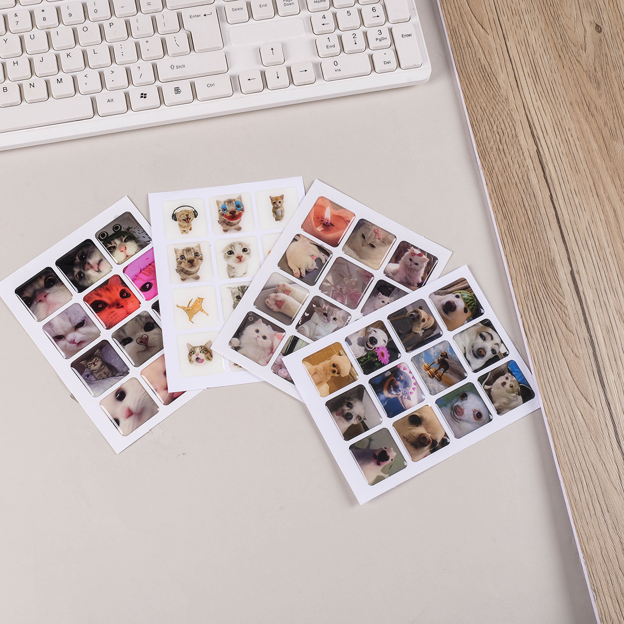 3D Epoxy Sticker Sheet