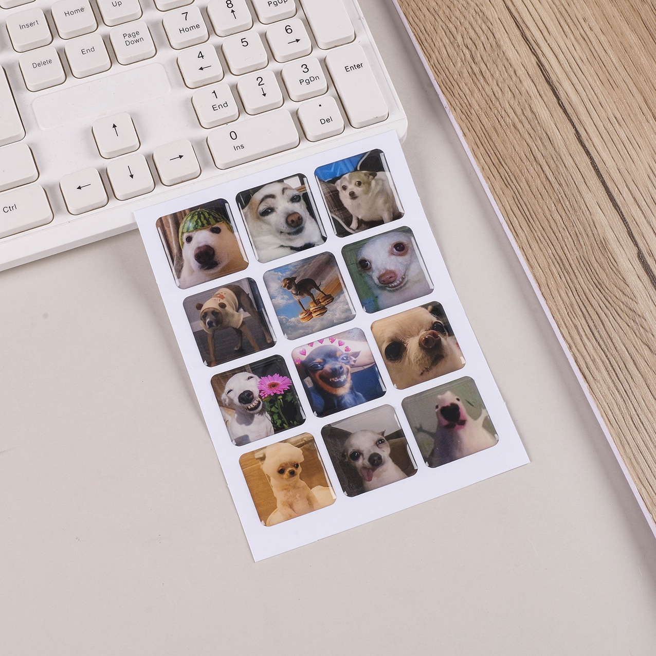 3D Epoxy Sticker Sheet