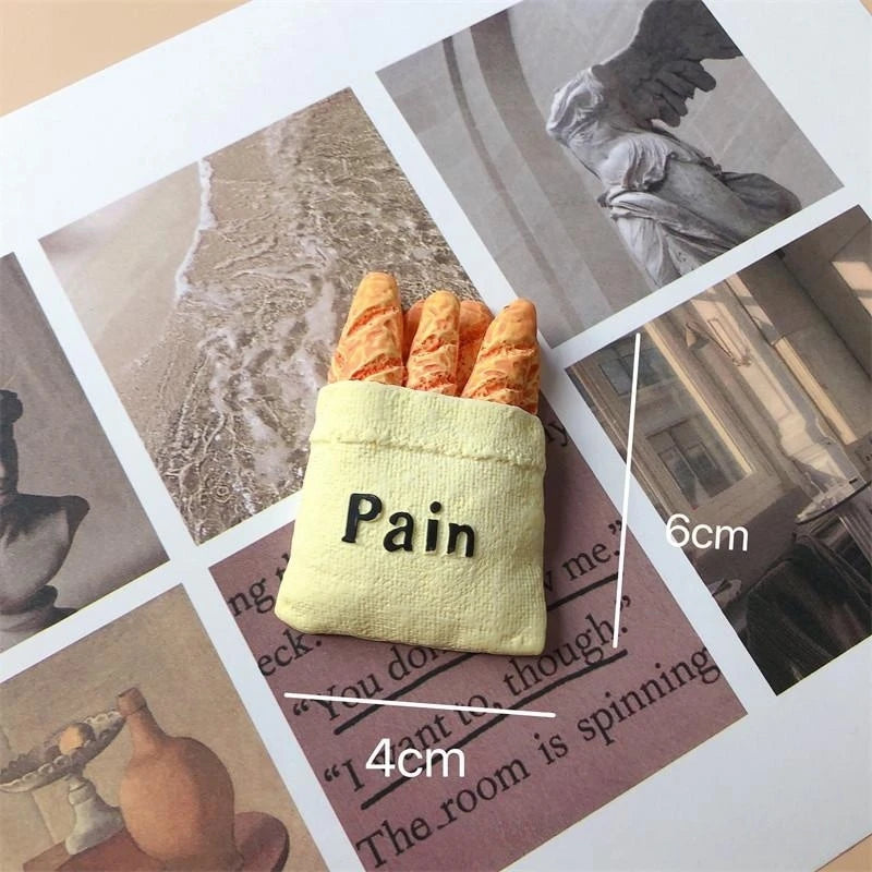 Adorable 3D Mini Food Fridge Magnets
