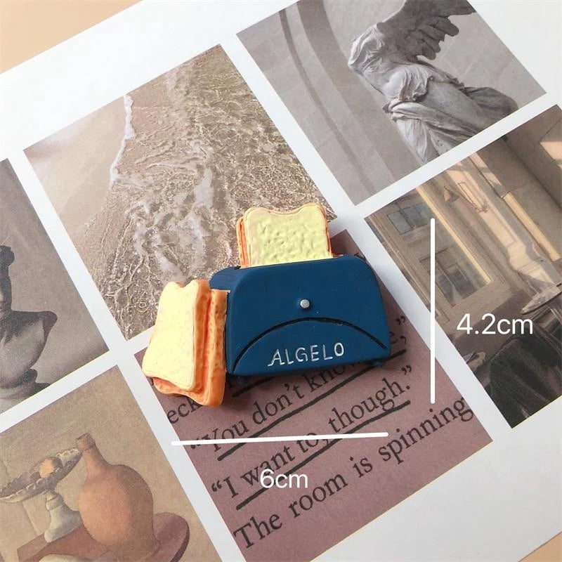 Adorable 3D Mini Food Fridge Magnets