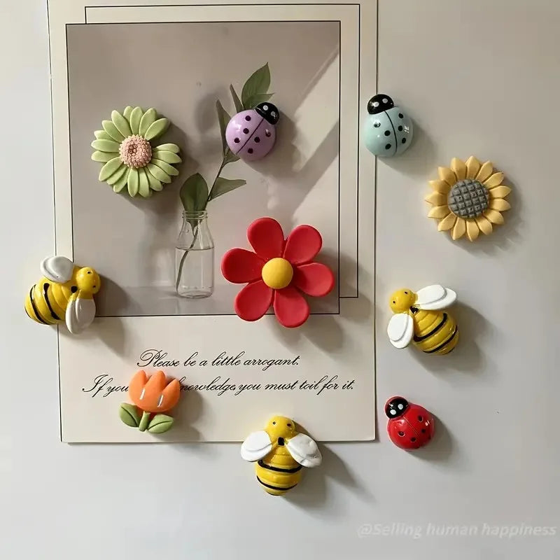 10pcs Adorable Refrigerator Magnets 