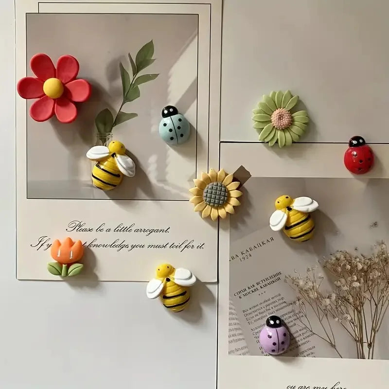10pcs Adorable Refrigerator Magnets 