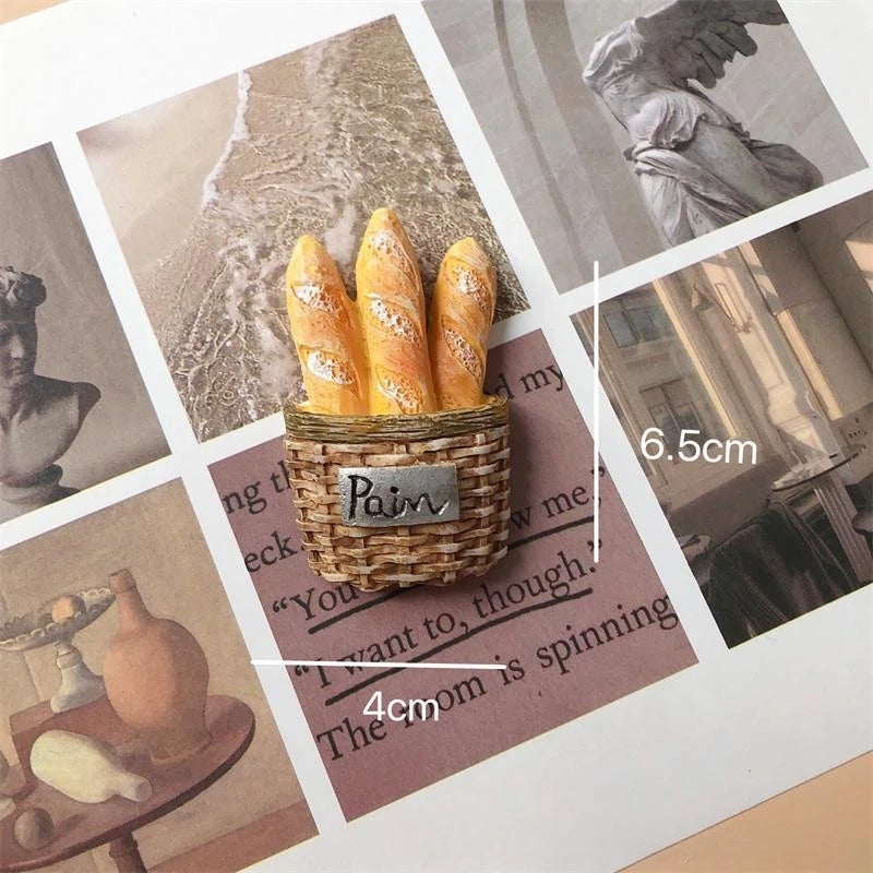 Adorable 3D Mini Food Fridge Magnets