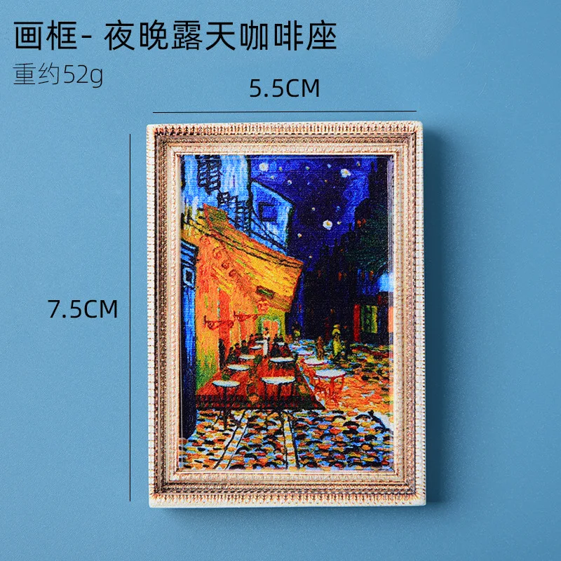 Collectible Resin Fridge Magnets with Portrait Images, Creative Home Decor, Magnetic Stickers, Gift