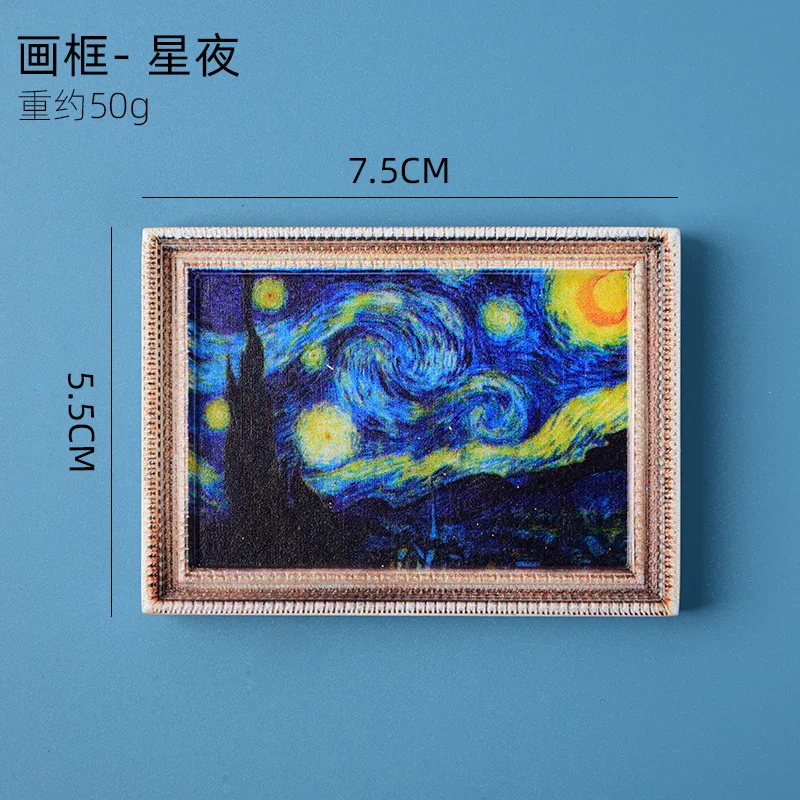 Collectible Resin Fridge Magnets with Portrait Images, Creative Home Decor, Magnetic Stickers, Gift