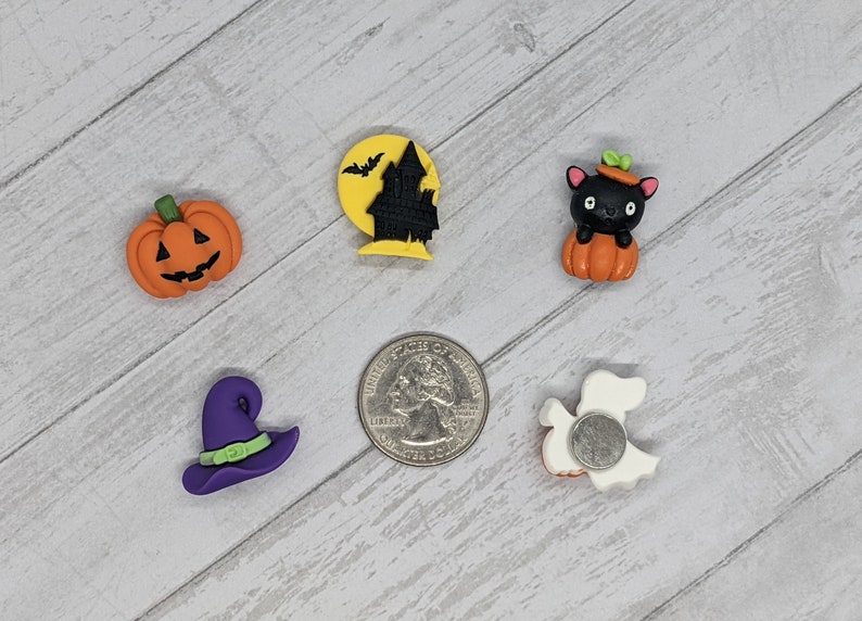 Cute Halloween Magnets - Set of 5