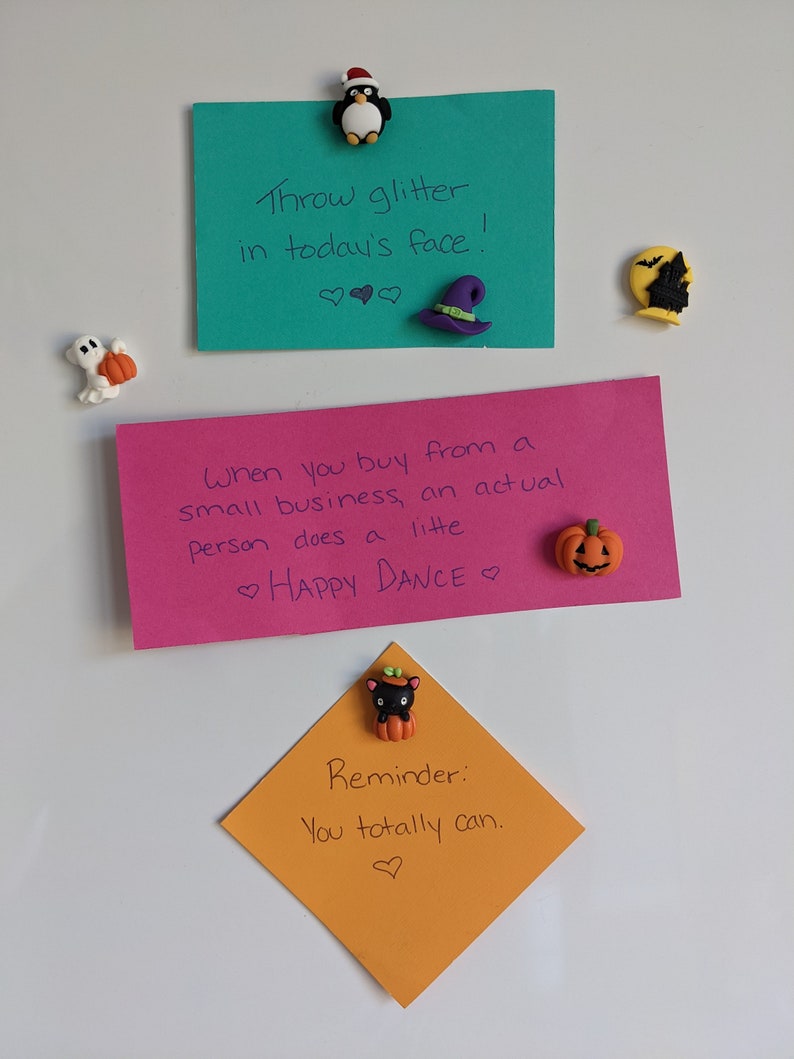 Cute Halloween Magnets - Set of 5