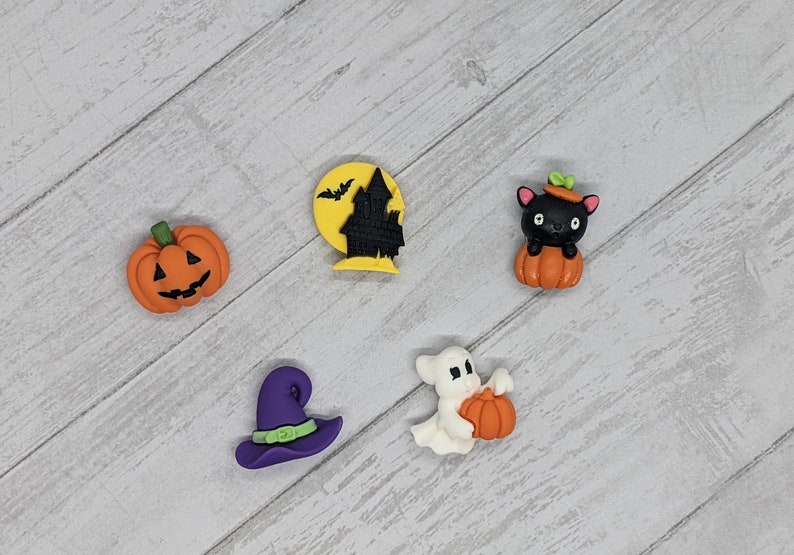 Cute Halloween Magnets - Set of 5