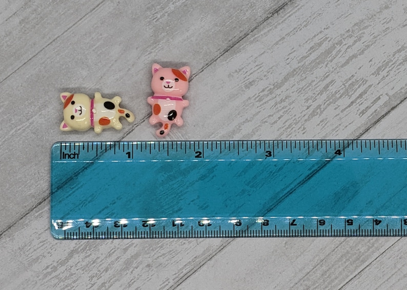 Cute Happy Kitten Cat Magnets -  Set of 6