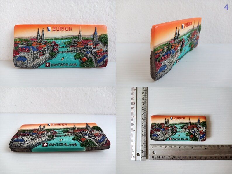 Switzerland Landmark Souvenir Magnet 