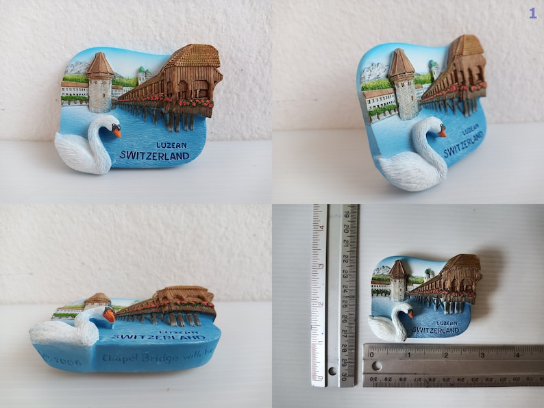 Switzerland Landmark Souvenir Magnet 