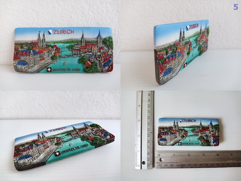 Switzerland Landmark Souvenir Magnet 