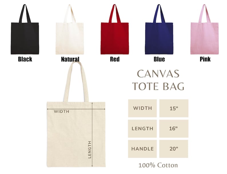 Eco Friendly Tote Bag, Thank You Tote Bag, 