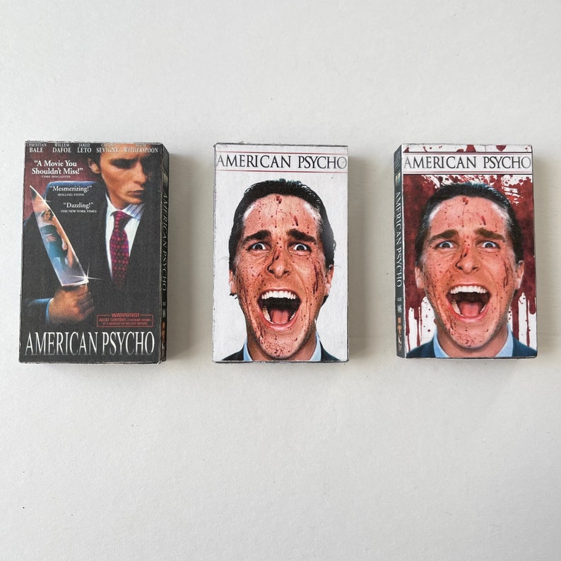 Retro VHS 90's Movies Mini Magnets 