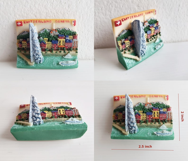 Switzerland Landmark Souvenir Magnet 