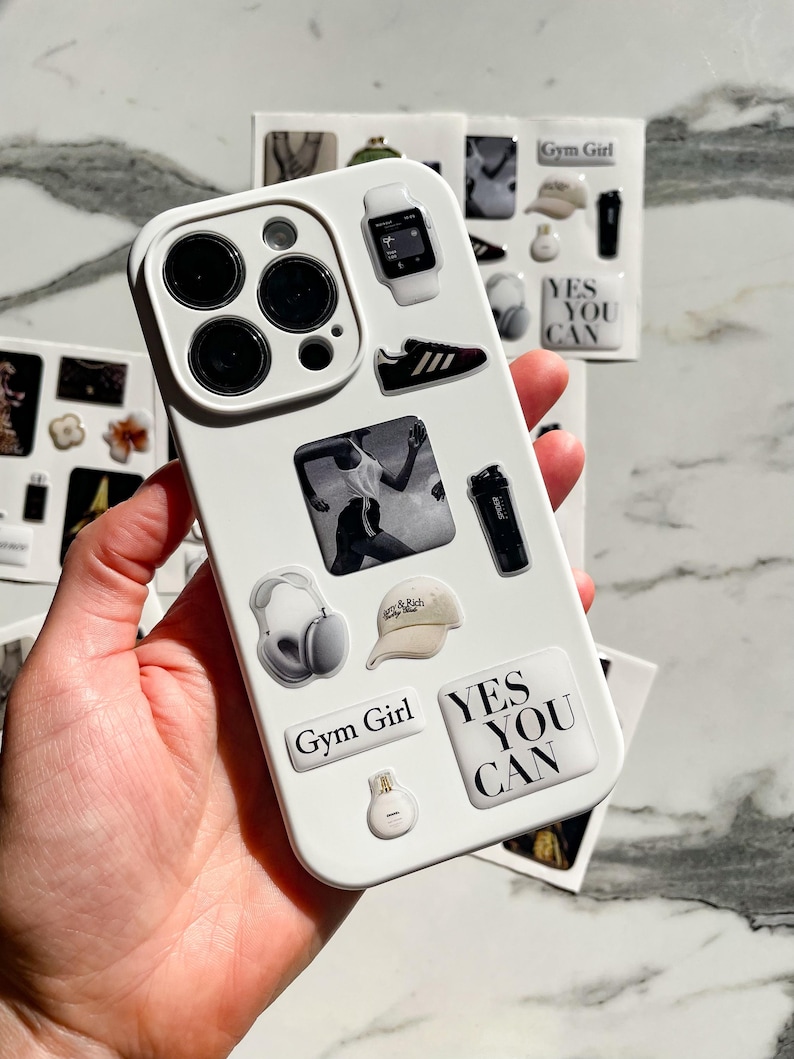 3D Polymer Resin Stickers, Sport & Gadget Decals