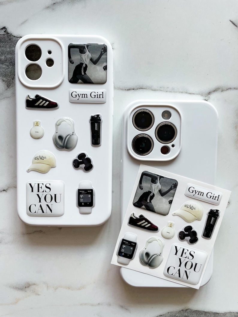 3D Polymer Resin Stickers, Sport & Gadget Decals