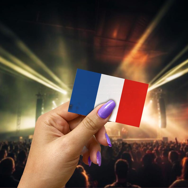 Custom Country Flag Sticker,