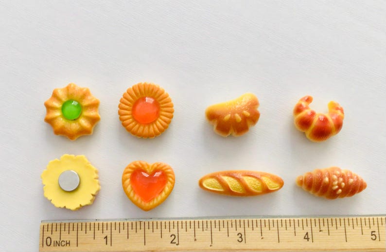 6 fridge magnet set mini food fridge magnets 