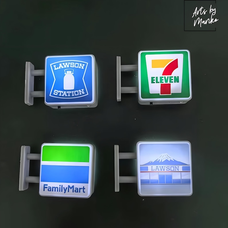 711 Family Mart Lawson Asahi Japanese Fridge Magnets Souvenir Gift